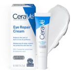 CeraVe Eye Repair Cream for Puffiness & Under Eye Bags – Hyaluronic Acid, Niacinamide & Marine Botanical Complex | Oil-Free, Ophthalmologist Tested