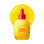 EQQUALBERRY Vitamin Illuminating Serum – Niacinamide 4% + Vitamin C Face Serum with Hyaluronic Acid & Vitamin E | Brightening Serum for Dark Spots & Uneven Skin Tone | Korean Skincare (1.01 fl oz)
